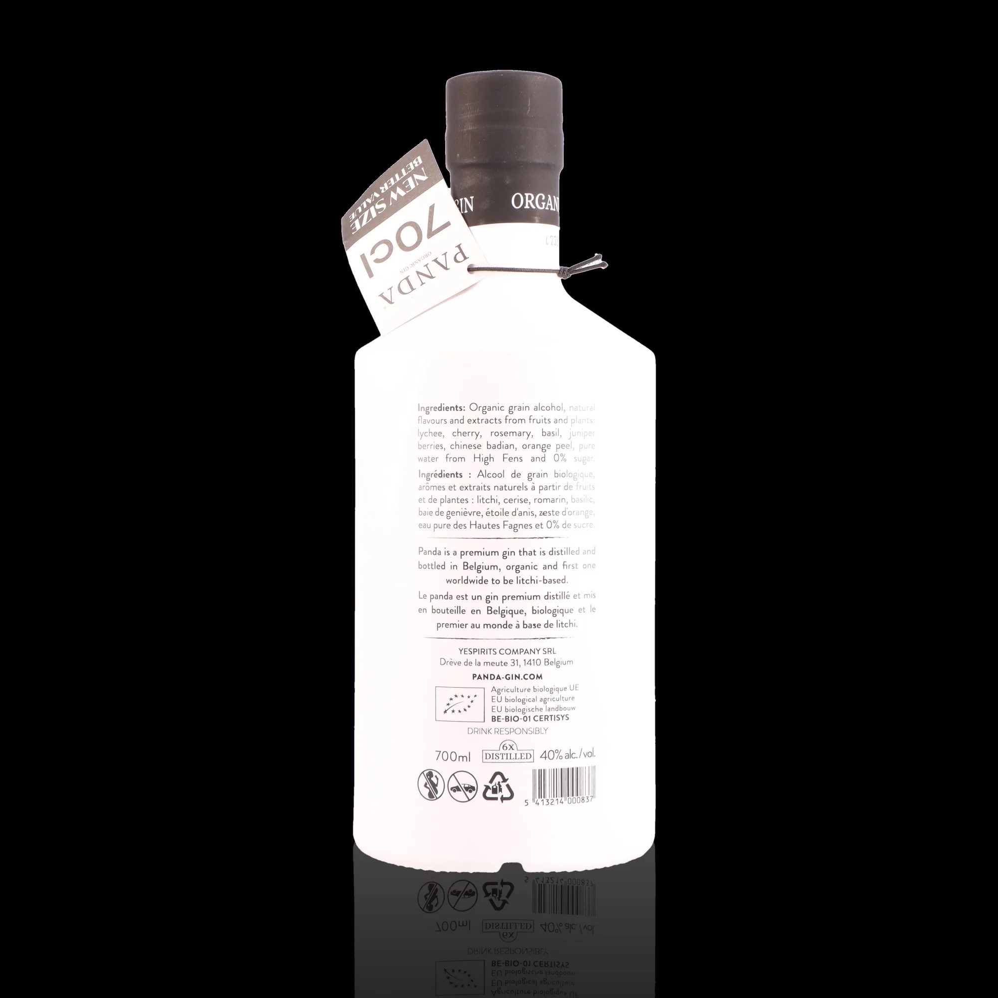 PANDA GIN - Gin au Litchi - 40% - Image 3