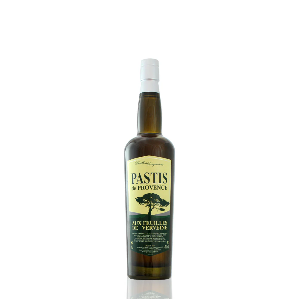 PASTIS DE PROVENCE - Pastis aux feuilles de verveine - 45%