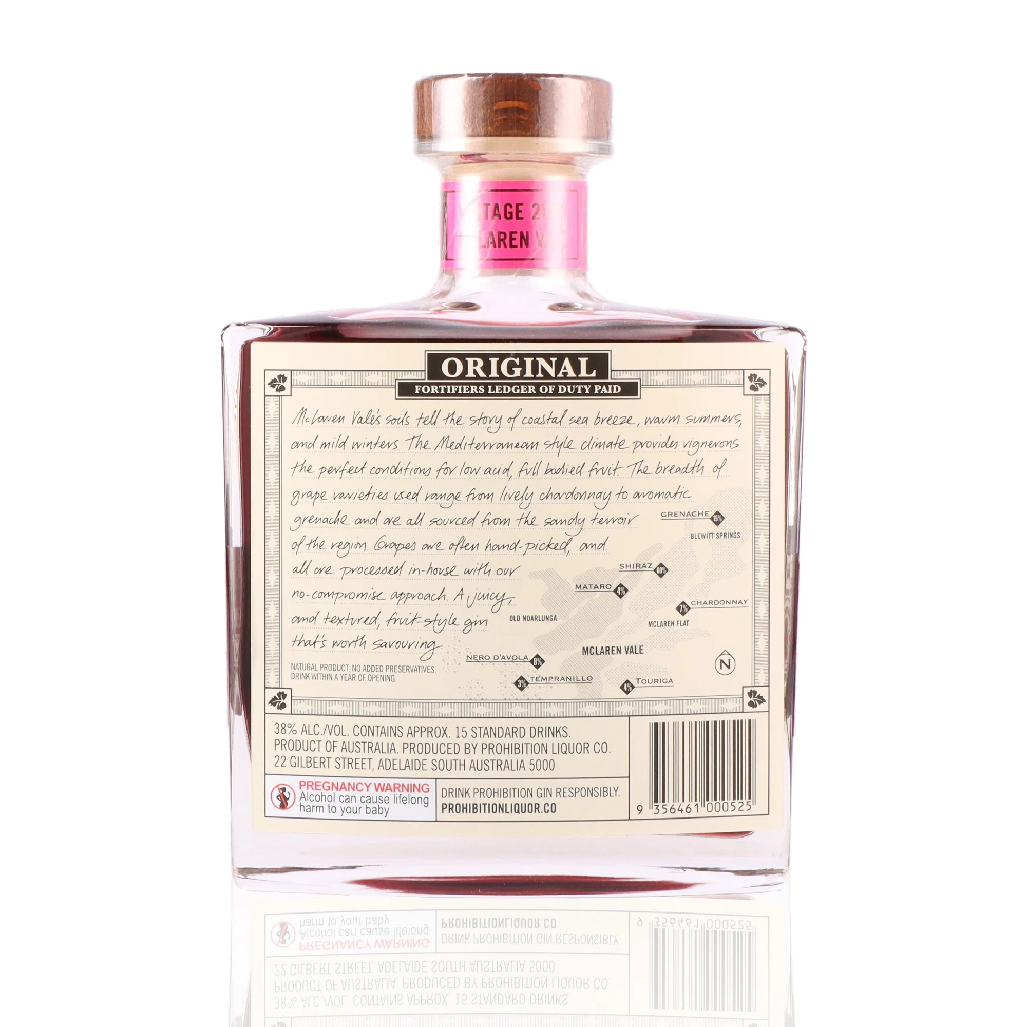 PROHIBITION - Field Blend Shiraz Gin - 38% - Image 2
