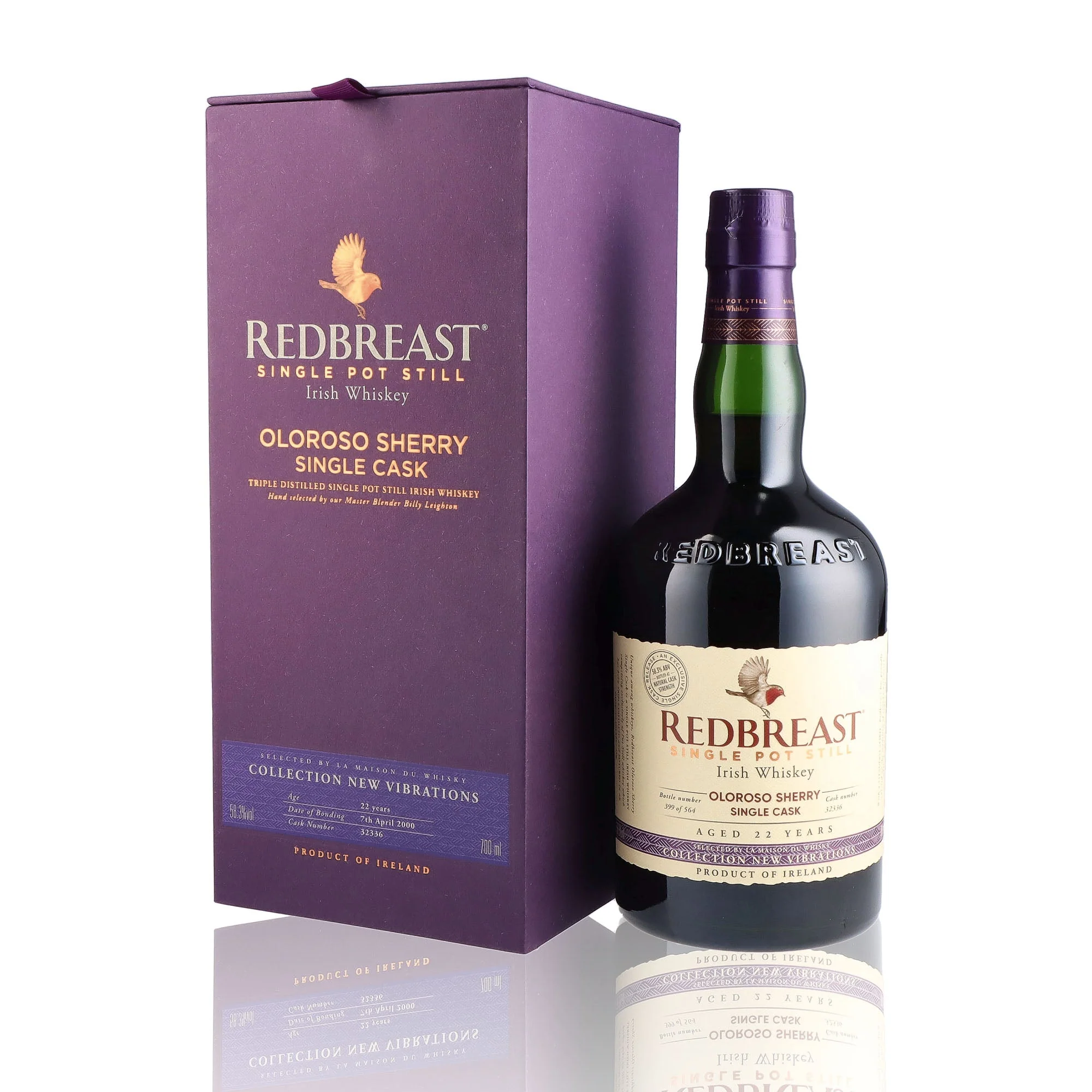 REDBREAST - 22 ans 2000 - 58,3% - Image 3