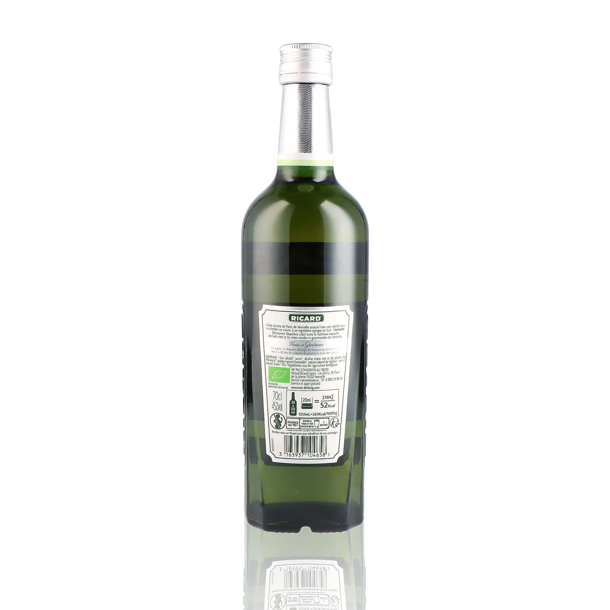 RICARD - Amandes Bio & Anis Vert - 45% - Image 2
