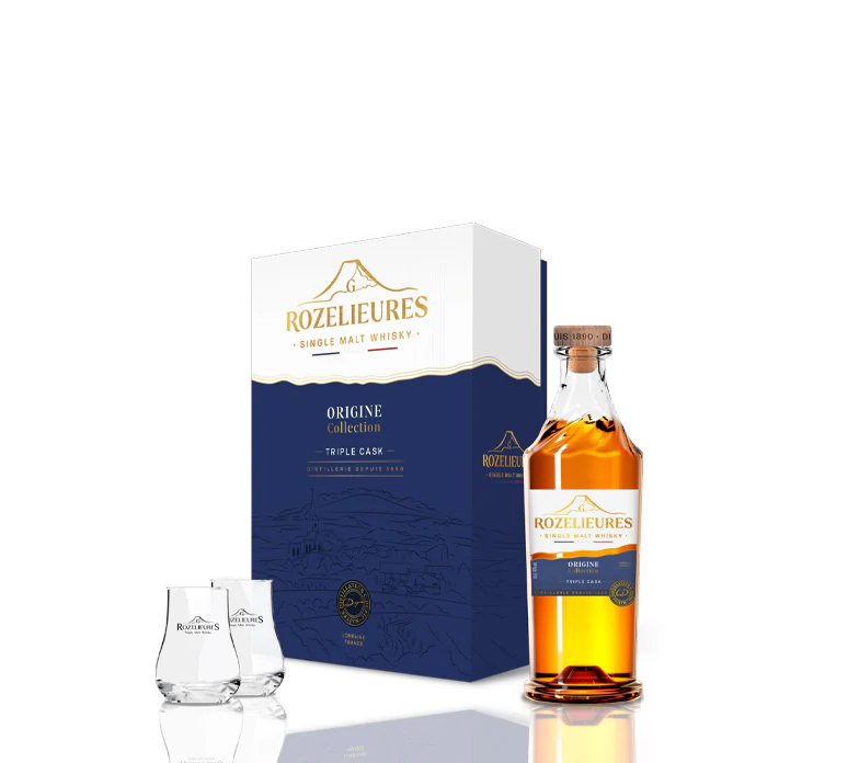 ROZELIEURES - Coffret Origine Collection + 2 Verres - 40%