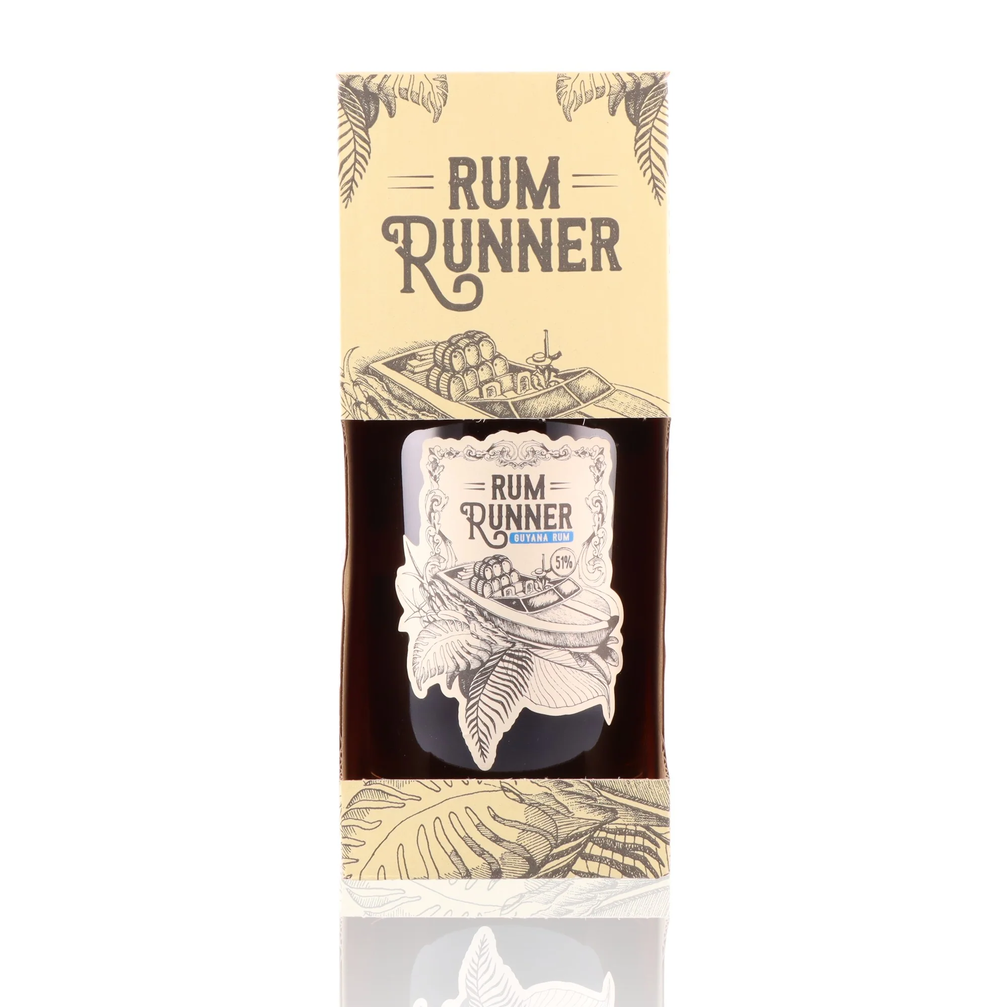 RUM RUNNER - Guyana Rum - 51% - Image 3