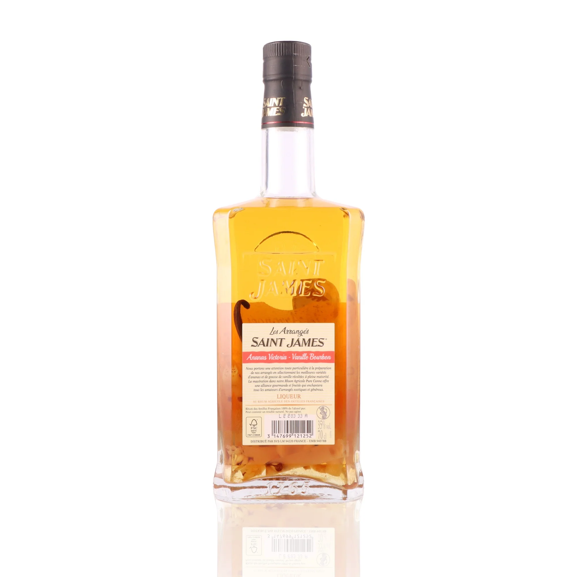 SAINT JAMES - Ananas Victoria & Vanille Bourbon - 35% - Image 2