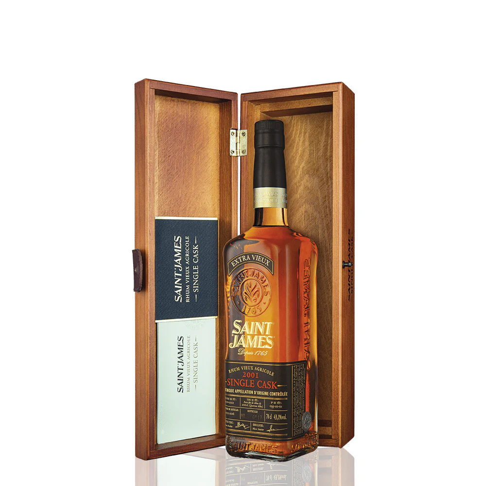 SAINT JAMES - Très Vieux Rhum Single Cask 2001 - 43.1 %