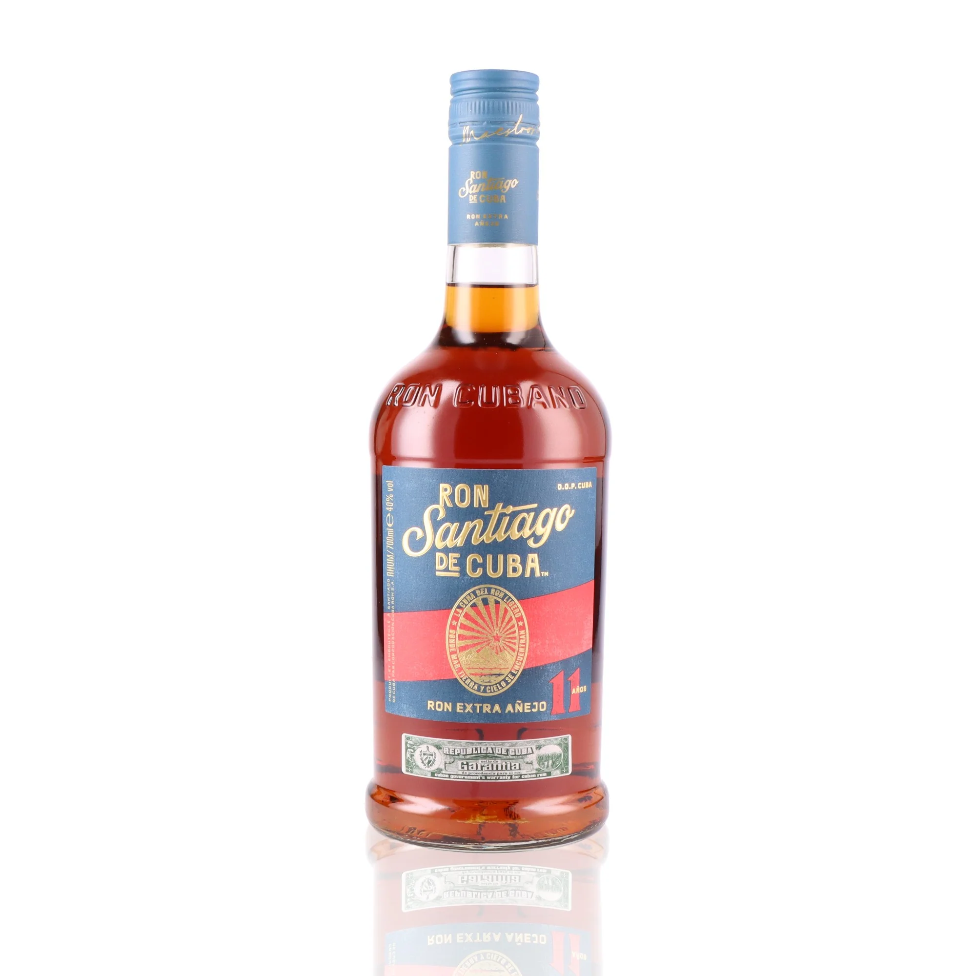 SANTIAGO DE CUBA - Coffret 11 ans + 2 Verres - 40% - Image 3