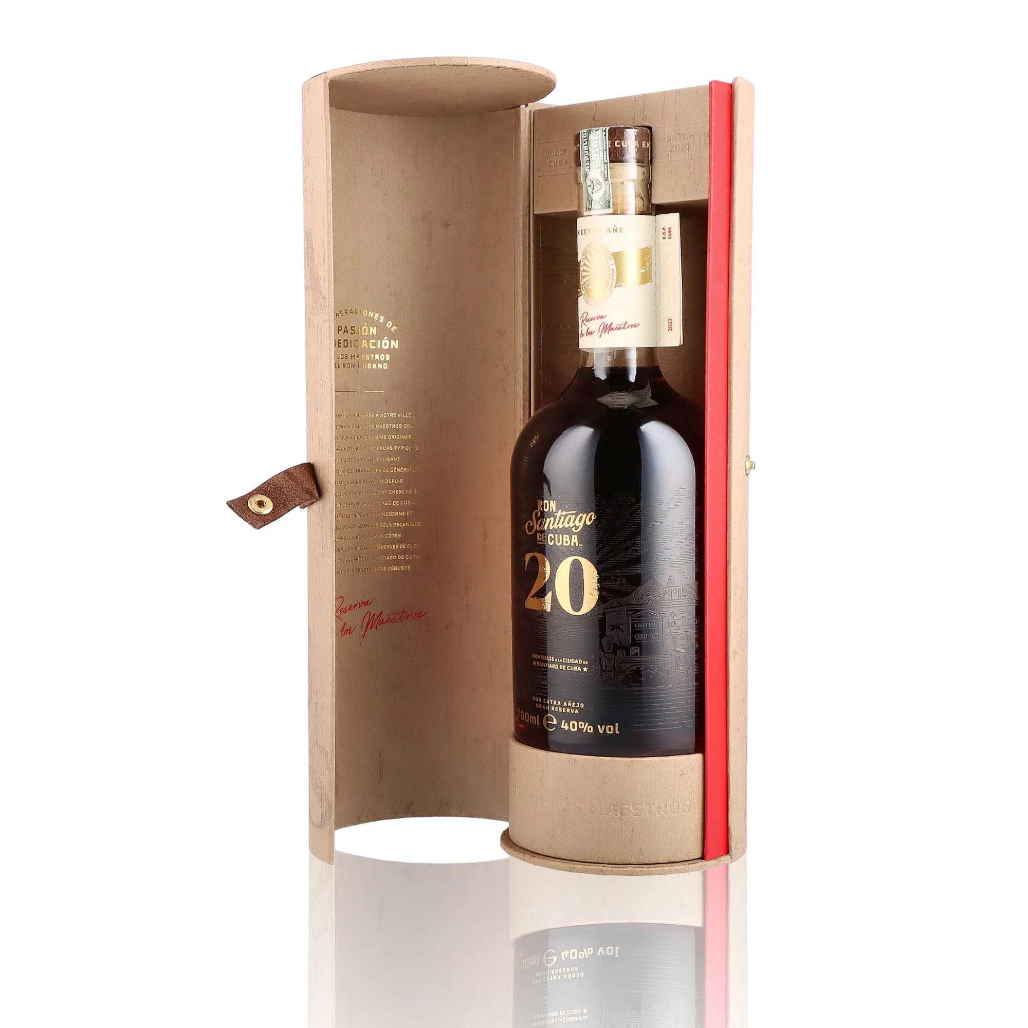 SANTIAGO DE CUBA - Extra Anejo 20 ans - 40% - Image 4