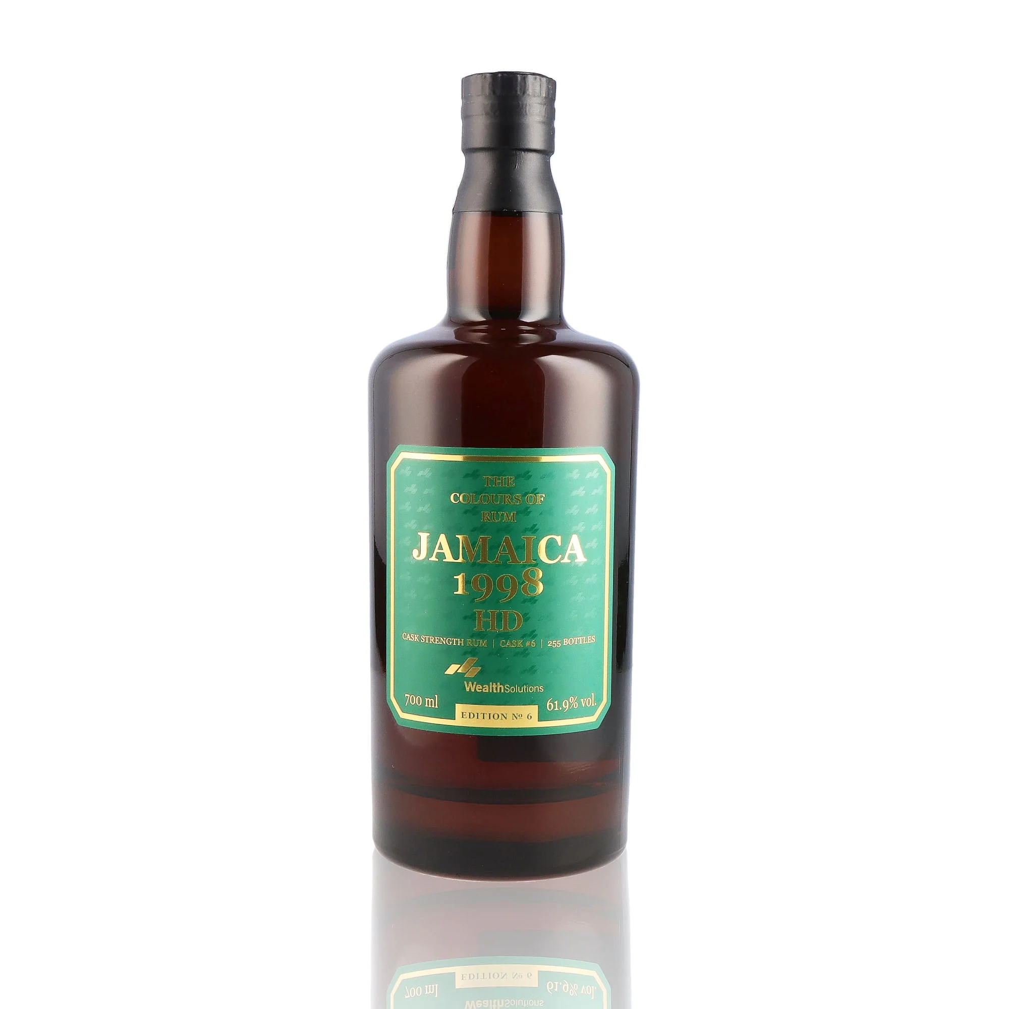 THE COLOUR OF RUM - Jamaica Edition No 6 23 ans 1998 W.S - 61,9%
