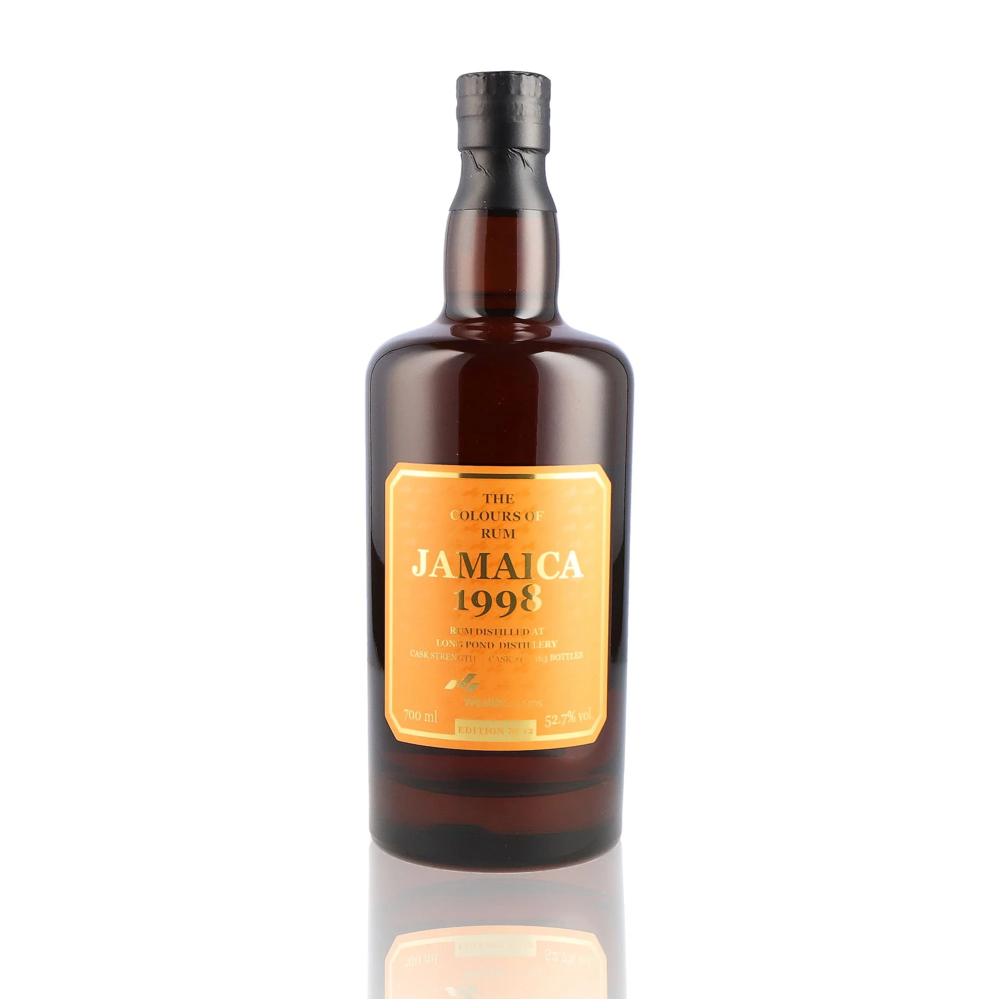 THE COLOUR OF RUM - Jamaica Long Pond Edition No 12 23 ans 1998 W.S - 52,7%