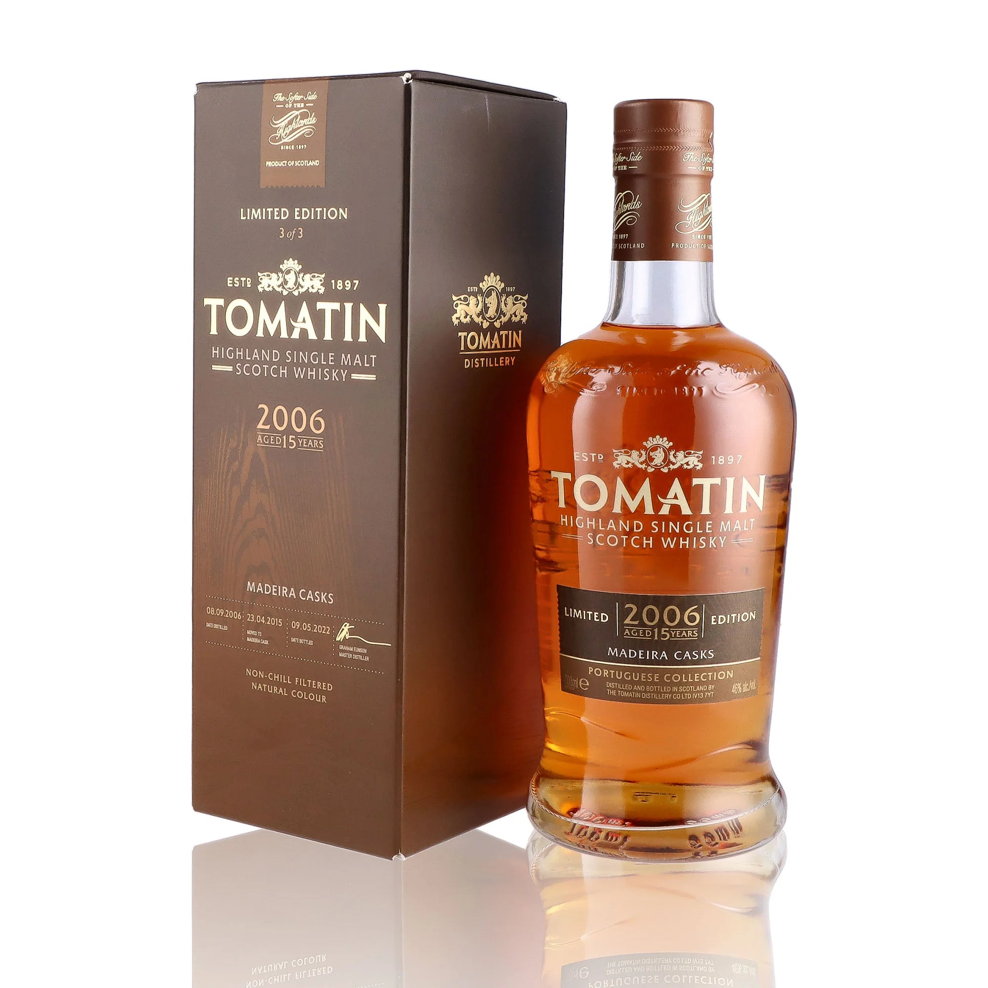 TOMATIN - Madeira Finish 15 ans - 46% - Image 3