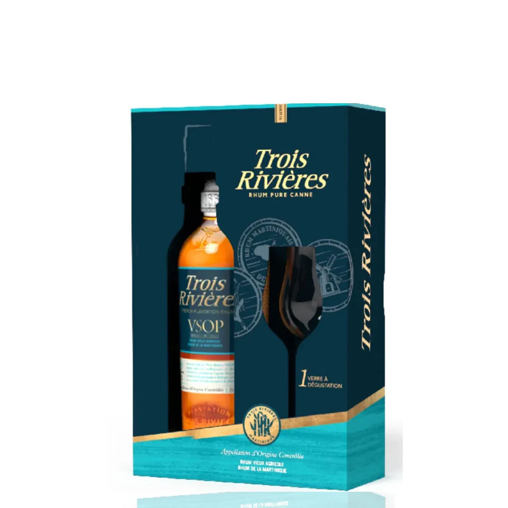 TROIS RIVIERES - VSOP + 1 Verre - 40%