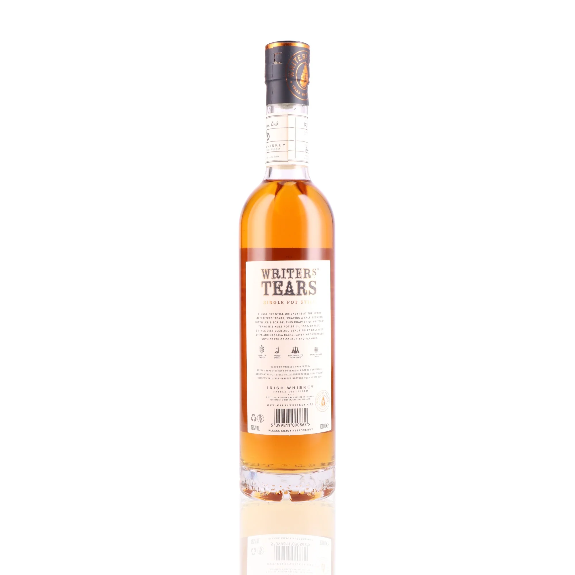 WRITER'S TEARS - Single Pot Still - 46% - Image 2