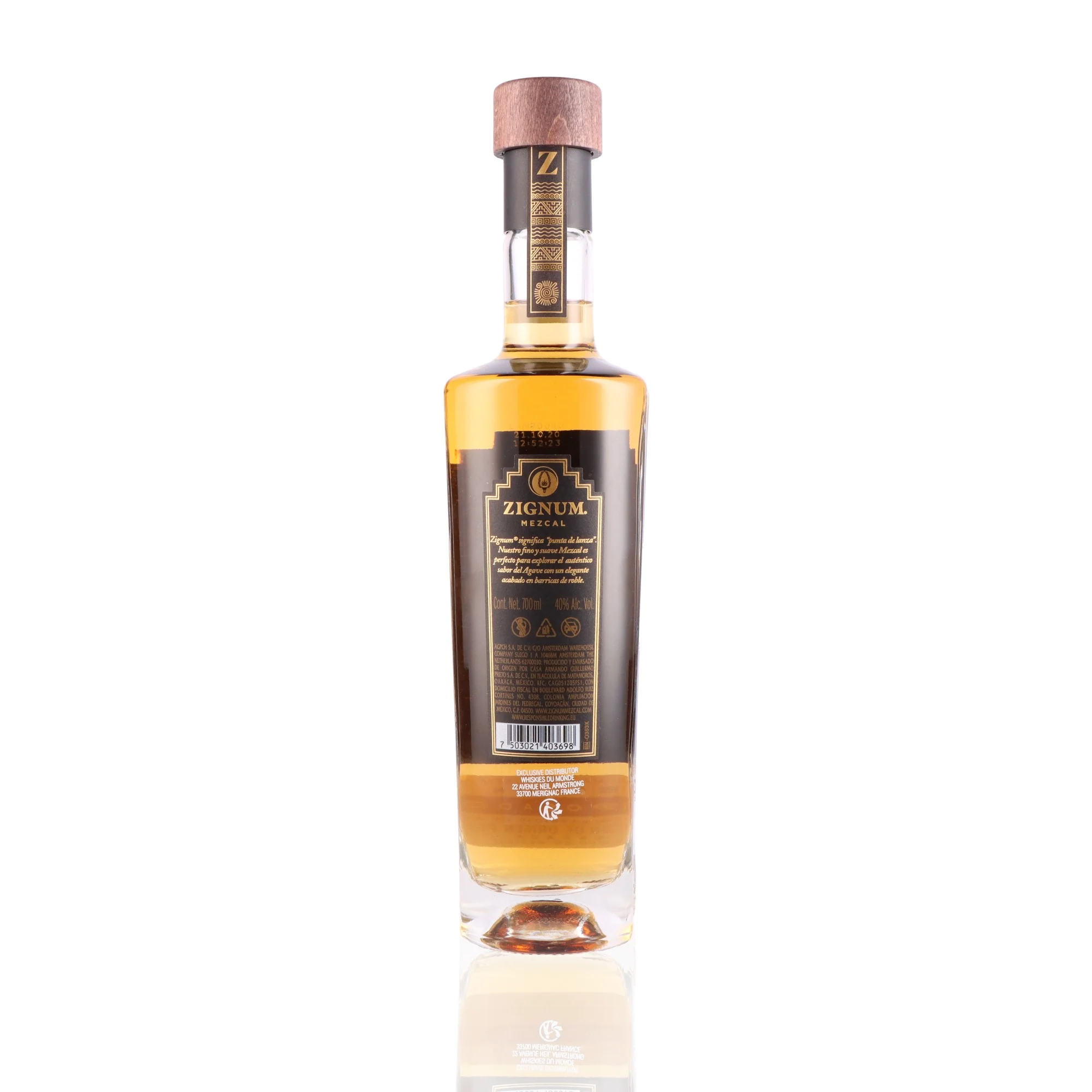 ZIGNUM - Reposado - 40% - Image 2